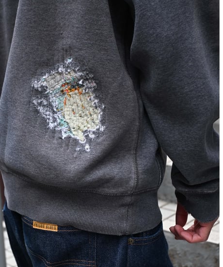 Customized Nike Sweat Hoodie Sun Fade -7