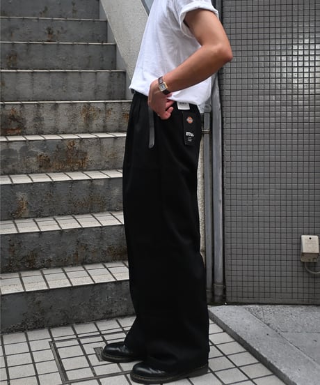 Dickies Customized 877 Loose Fit 2-Tuck Pants -Black
