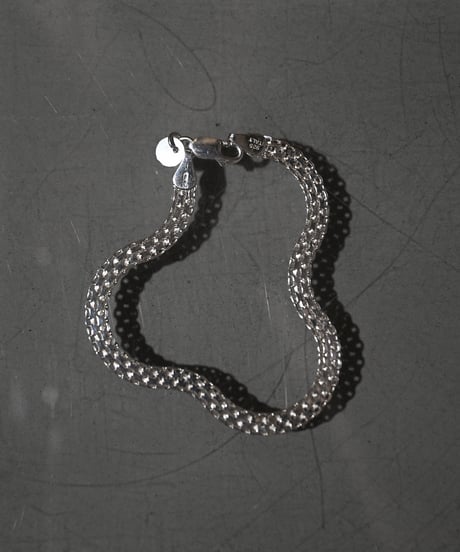 Italian Silver Bracelet Mesh Chain