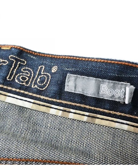 00s Deadstock Levi's Silver Tab Slim Fit Boot Cut Denim Pants #0003