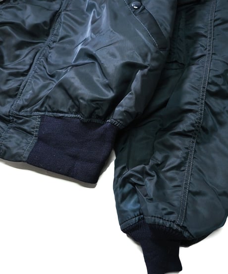 90s Deadstock Alpha N-2B Flight Jacket Navy made in USA