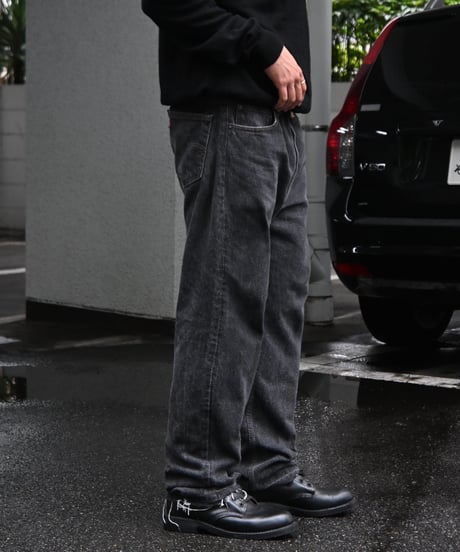 94' Levi's 501 Yarn-dyed Denim Pants Black -1