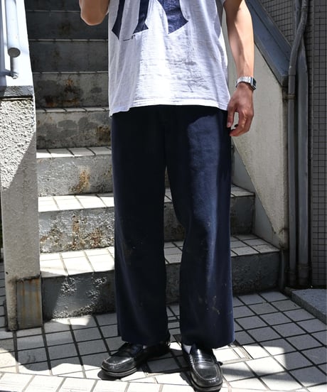 Dickies 874 Painted Work Pants Navy -1