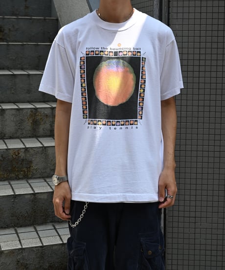 Follow the bouncing ball play tennis T-Shirt -6
