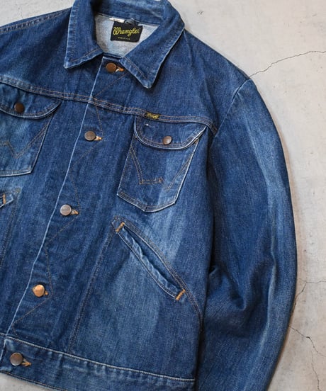 70s Wrangler 124MJ Indigo Denim Jacket