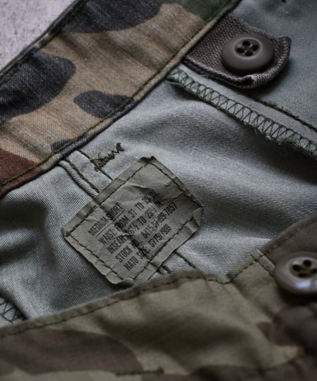 Used Us Army M-65 Field Pants Woodland Camo -3