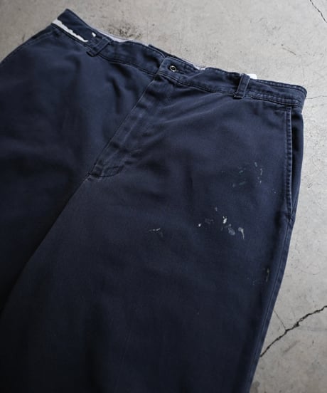 Red Kap Painted Work Pants Navy -4