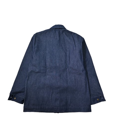 Prison Blues Denim Yard Coat Rigid Blue
