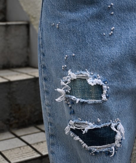 90s Customized  Levi's 501 Denim Pants Made in USA -2