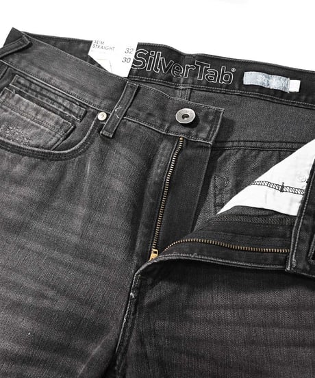 00s Deadstock Levi's Silver Tab Slim Straight Denim Pants #0002