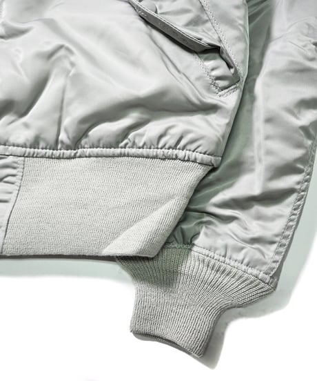 Deadstock GREENBRIER MA-1 Flight Jacket Grey EMAR Zip