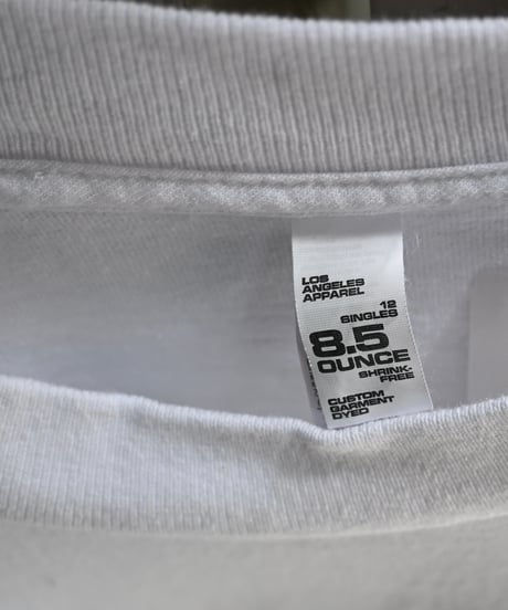 Customized Los Angeles Apparel Garment Dye 8.5oz S/S Wide Tee -3