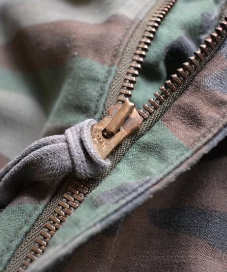 Remake Us Army M-65 Jorts Woodland Camo -1