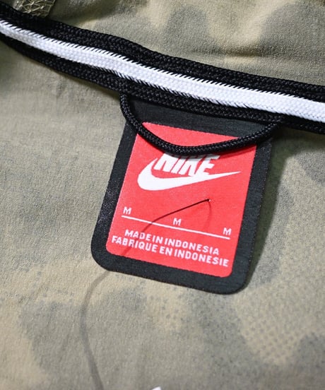 Nike Tech Woven Camo Windrunner Jacket Neutral Olive/Black