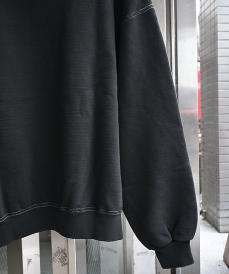 Russel Athletic Black Overdye High Cotton Sweat Shirt -8