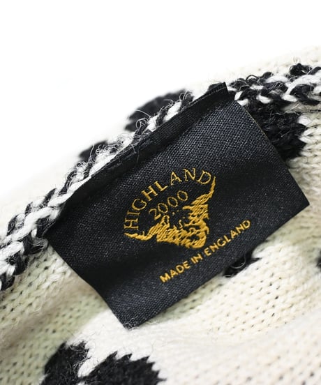 Highland 2000 flower Beanie Black