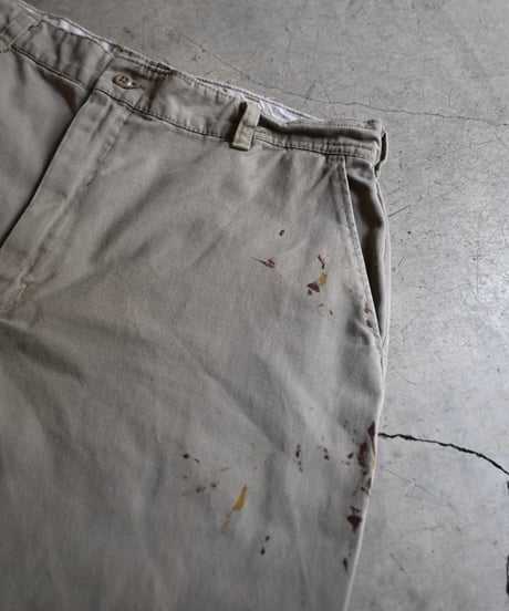 Red Kap Painted Work Pants Khaki -2