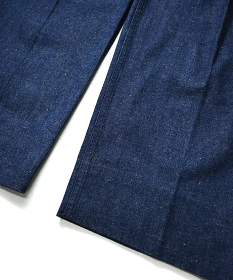 Fraizzoli Pleat Seamless Denim Slacks