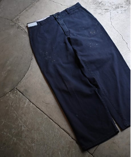 Red Kap Painted Work Pants Navy -5