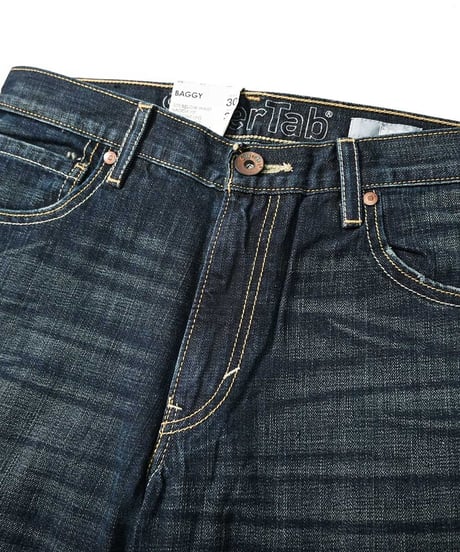 00s Deadstock Levi's Silver Tab Baggy Denim Pants #0025