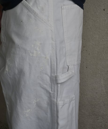 Stan Ray Painted Painter Pants White made in USA-3