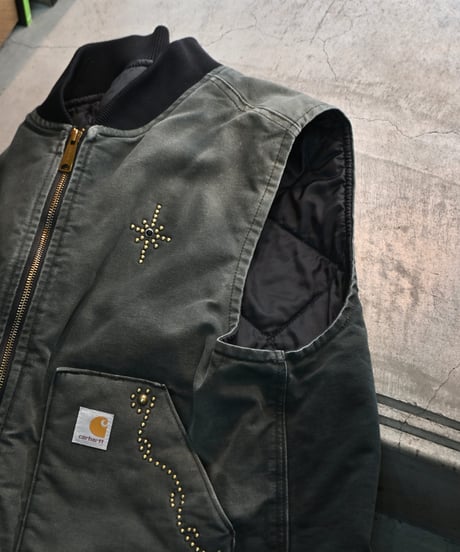 07' Customized Carhartt Duck Vest -2