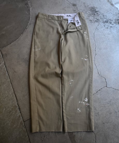 Dickies 874 Painted Work Pants Khaki -2