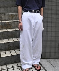 Stan Ray Painted Painter Pants White made in USA-1