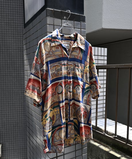 90s Reyn Spooner Cotton Short Sleeve Shirt -7