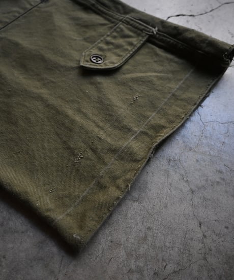 Used French Army Early M-47  Cargo Pant