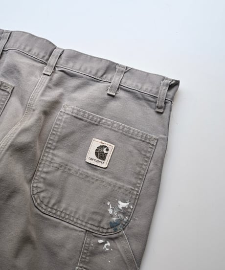 Used Carhartt B11 Painted Duck Painter Pants -3