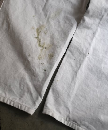 Stan Ray Painted Painter Pants White made in USA-3