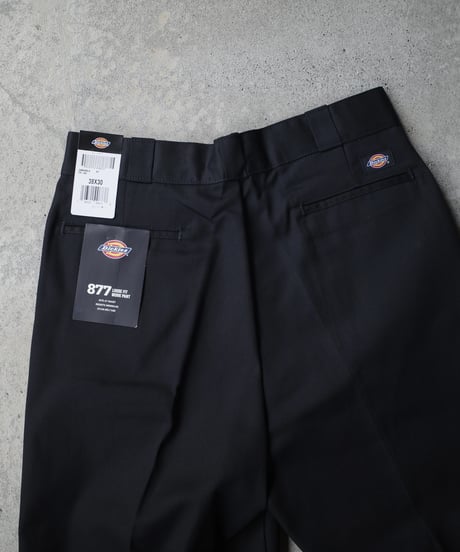 Dickies Customized 877 Loose Fit 2-Tuck Pants -Black