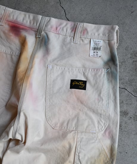 Stan Ray Brush Dyeing Painter Pants Made in USA -5
