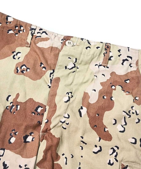90s Used Us Army 6C Desert Camo Cut Off Shorts