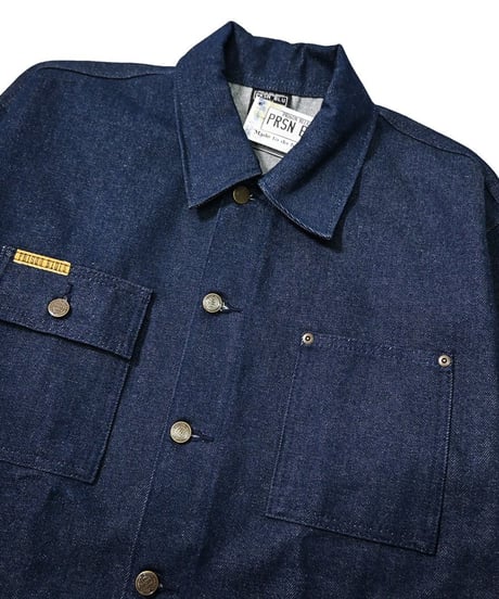 Prison Blues Denim Yard Coat Rigid Blue