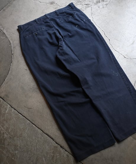 Red Kap Painted Work Pants Navy -4