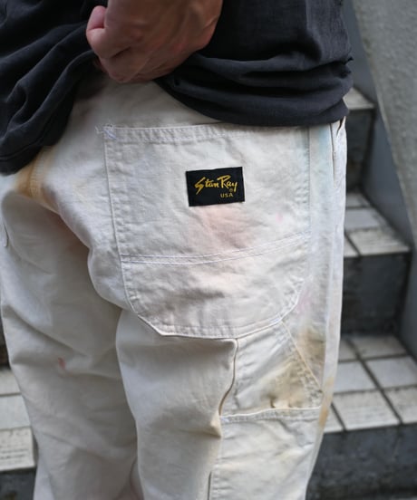 Stan Ray Brush Dyeing Painter Pants Made in USA -5