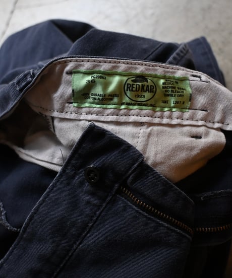 Red Kap Painted Work Pants Navy -7