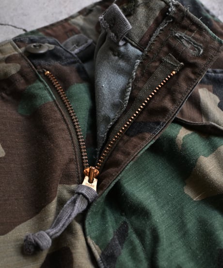 Used Us Army M-65 Field Pants Woodland Camo -2