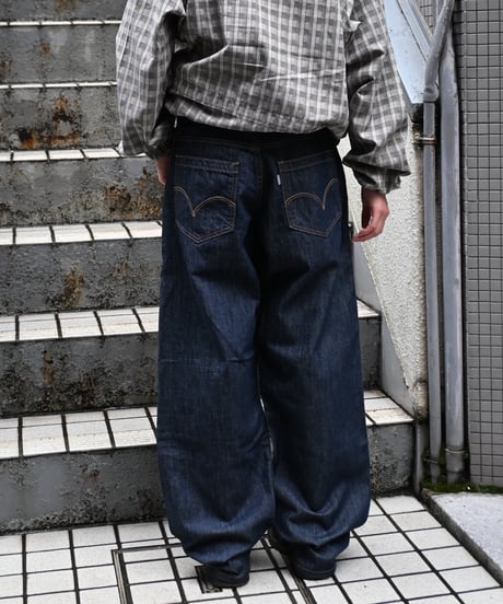 00s Deadstock Levi's Silver Tab Baggy Denim Pants #0025