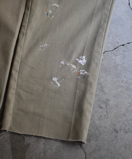 Dickies 874 Painted Work Pants Khaki -2