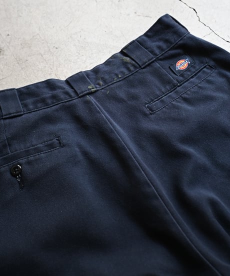 Dickies 874 Painted Work Pants Navy -1
