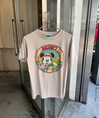 Disney Mickey Print T-Shirt Made in USA -2