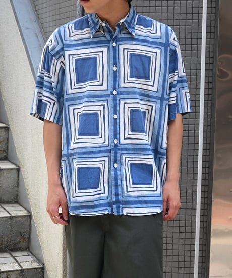90s Perry Ellis Short Sleeve Shirt -6