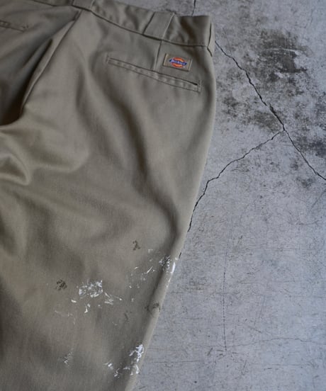 Dickies 874 Painted Work Pants Khaki -2