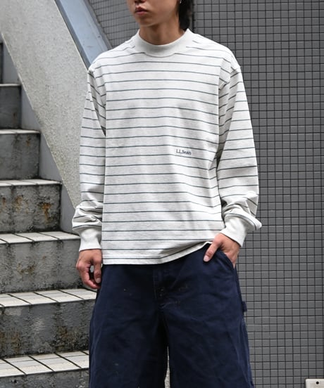 L.L.Bean Union Long Sleeve Stripe Tee