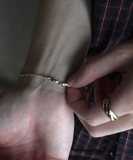 Italian Silver Bracelet Flat Chain