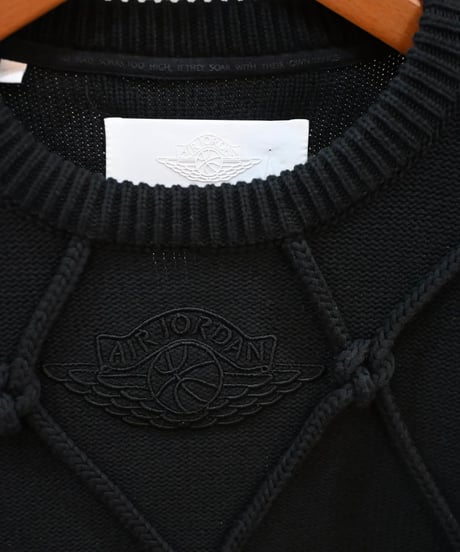 Nike Jordan Wings Net Sweater Black
