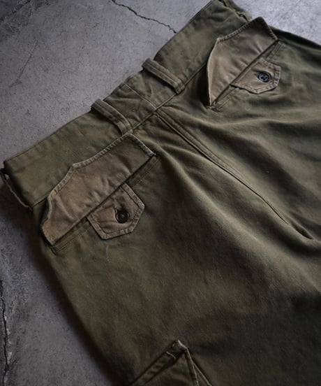 Used French Army Early M-47  Cargo Pant